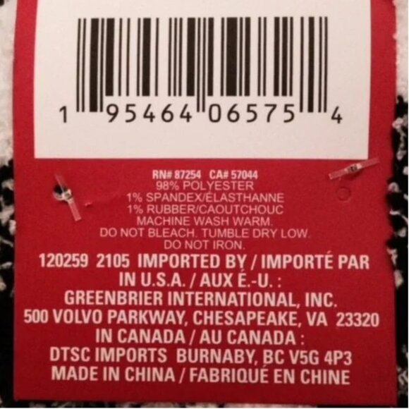 Fuzzy Buffalo Plaid Slipper Socks - Picture 3 of 4